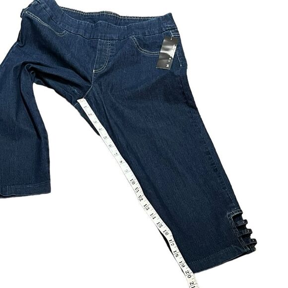NWT N Touch Women’s Denim Crop Jeans, Size 6P - Picture 8 of 10